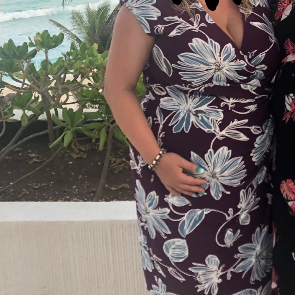 Lark & Ro Women's Classic Cap Sleeve Wrap Dress ***FINAL PRICE DROP***